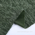 textile dyed jersey fleece loose knitted fabric